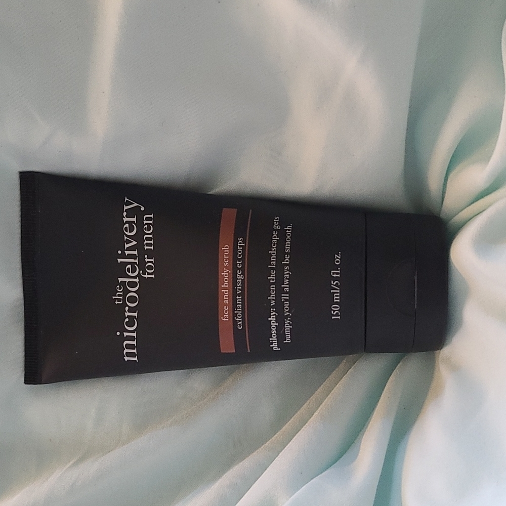 Philosophy the microdelivery for men face & body scrub
